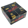RAW Black Rolling Papers KingSize Slim 50Ct