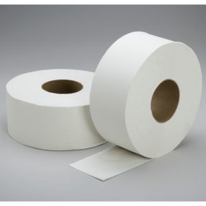 JRT Jumbo Roll Toilet Tissue – 2-Ply Virgin Pulp Bulk Commercial Tissue Roll
